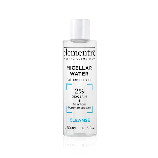 Elementre Micellar Water 2% Glycerin – Міцелярна вода з 2% гліцерином, 200 мл