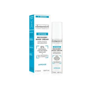 Elementre Recovery Mask Cream 8% Panthenol, Shea Butter, Squalane - Восстанавливающая крем-маска для лица, 50 мл