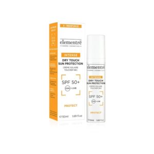 Elementre SPF 50+ Dry Touch Intense Sun Protection – Солнцезащитный крем для лица, 50 мл