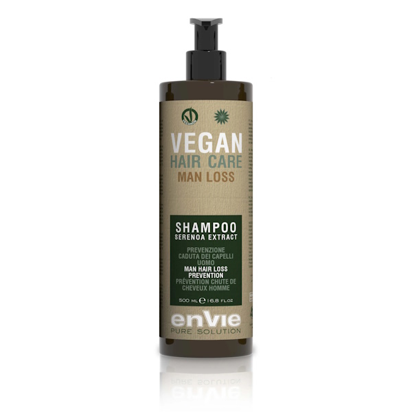 Envie Vegan Hair Care Man Loss Shampoo - Шампунь проти випадіння волосся для чоловіків, 500 мл