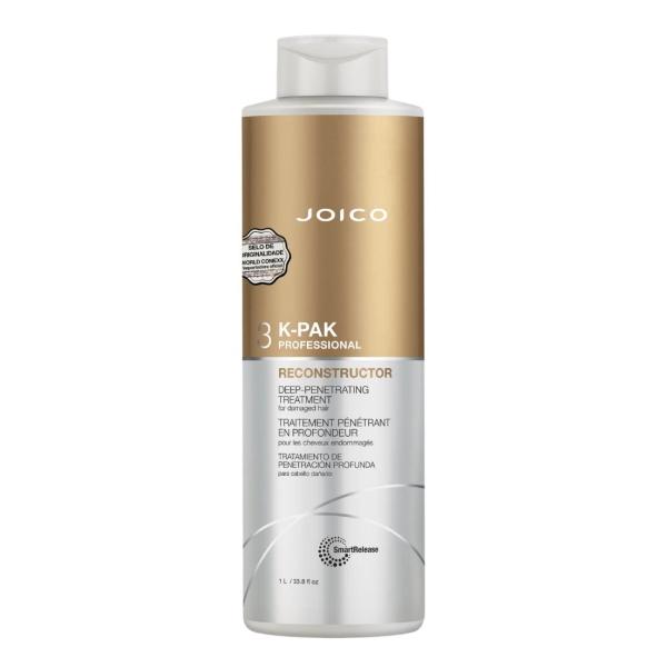 Joico K-Pak Deep-Penetrating Reconstructor – Реконструююча маска глибокої дії для пошкодженого волосся, 1000 мл