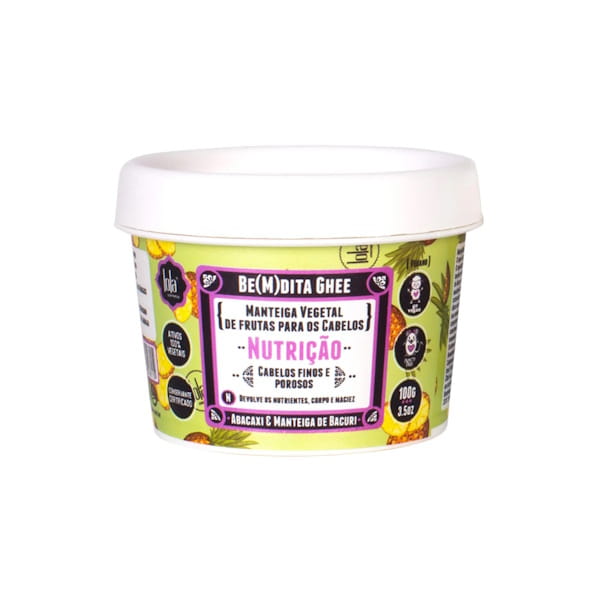 Lola Cosmetics Be (M) Dita Ghee Nutrition Mask Abacaxi e Manteiga de Bacuri – Маска для живлення сухого та пористого волосся, 100 мл