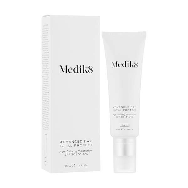 Medik8 Advanced Day Total Protect SPF 30 – Денний зволожуючий крем проти старіння, 50 мл