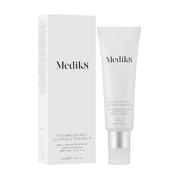 Medik8 Advanced Day Ultimate Protect SPF50+ – Антивозрастной увлажняющий солнцезащитный крем с фотолиазой для лица, 50 мл