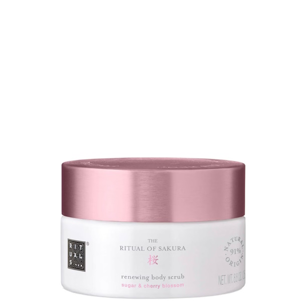 Rituals of Sakura Floral Cherry Blossom & Rice Milk Sugar Body Scrub - Скраб для тела, 300 гр