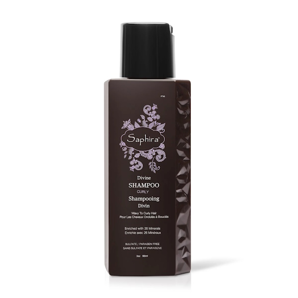 Saphira Divine Curly Shampoo – Шампунь для кучерявого волосся, 90 мл