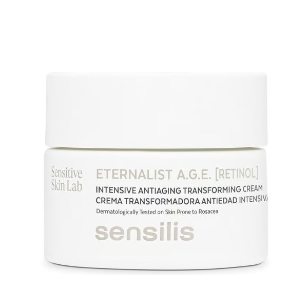 Sensilis Eternalist A.G.E. Retinol Cream - Антивозрастной ночной крем для лица с ретинолом, 50 мл