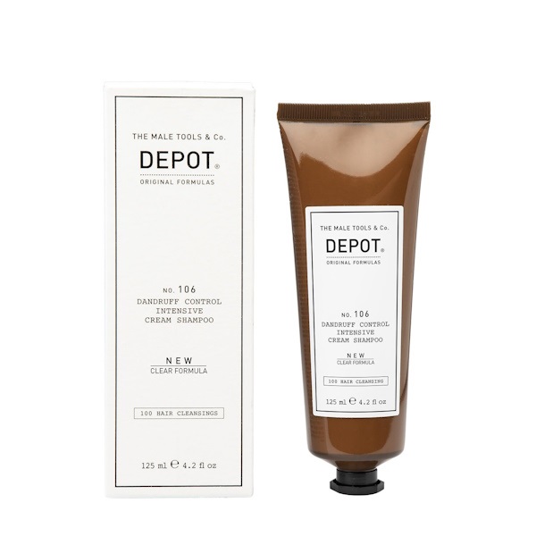 DEPOT No. 106 Dandruff Control Intensive Cream Shampoo - Інтенсивний крем-шампунь для контролю появи лупи, 125 мл