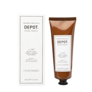 DEPOT No. 207 White Clay Sebum Control Treatment - Белая глина для контроля жирности кожи головы и волос, 125 мл