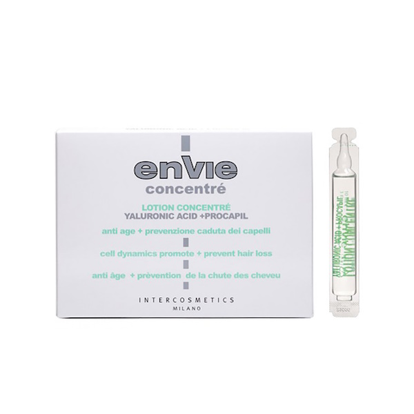 Envie Concentre Anticaduta Hyaluronic Acid + Procapil Lozione – Лосьйон для інтенсивного росту волосся з гіалуроновою кислотою, 10x10 мл