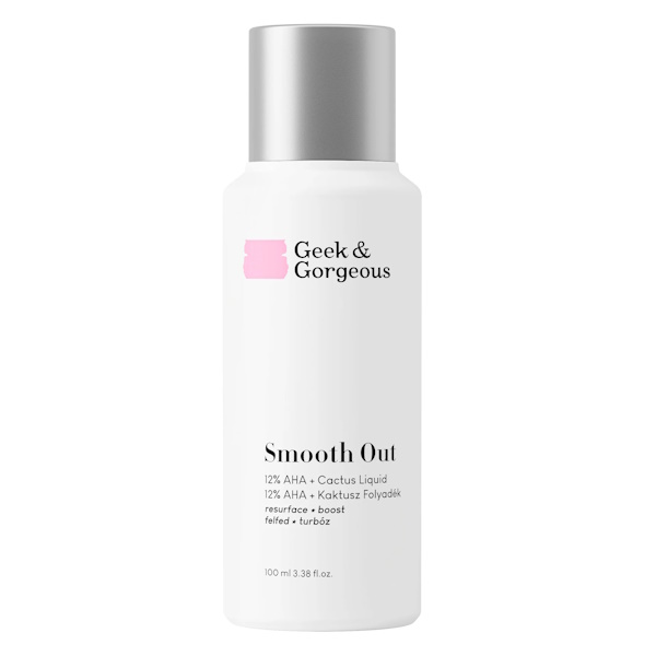 Geek & Gorgeous Smooth Out – Эксфолиант с AHA кислотами и экстрактом кактуса, 100 мл