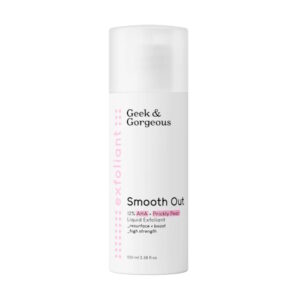 Geek & Gorgeous Smooth Out – Ексфоліант з AHA кислотами та екстрактом кактусу, 100 мл