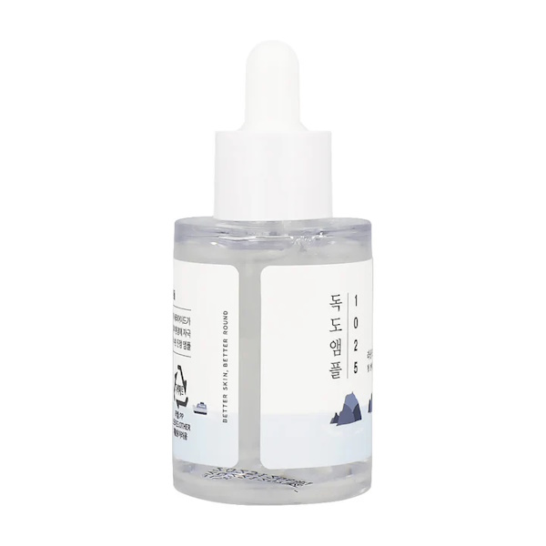 Round Lab 1025 Dokdo Ampoule - Зволожуюча сироватка для чутливої ​​шкіри обличчя, 45 гр