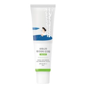 Round Lab Birch Moisturizing SPF 50+, PA++++ - Сонцезахисний крем для обличчя з березовим соком, 50 мл