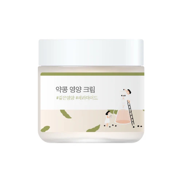 Round Lab Soybean Nourishing Cream - Поживний крем для обличчя з екстрактом чорних соєвих бобів, 80 мл