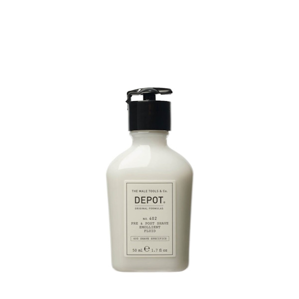 DEPOT No. 402 Pre&Post Shave Emollient Fluid – Пом'якшувальна рідина до та після гоління, 50 мл