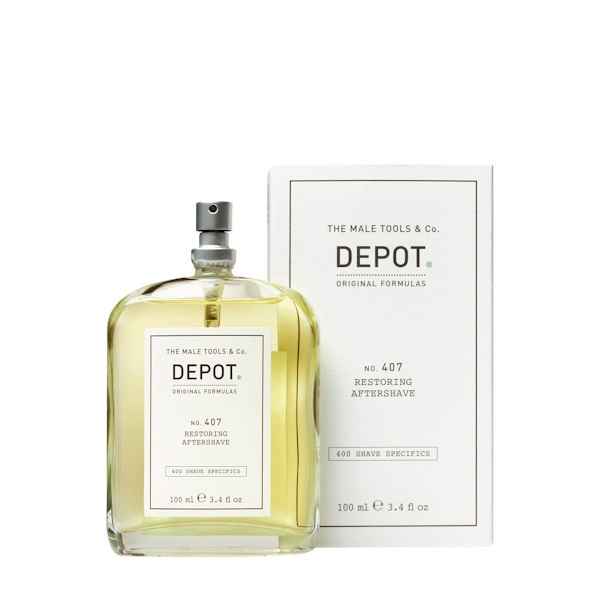 DEPOT No. 407 Restoring Aftershave – Відновлюючий лосьйон після гоління, 100 мл