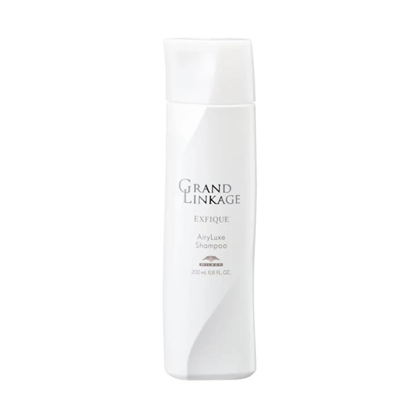 Milbon GRAND LINKAGE EXFIQUE AiryLuxe Shampoo – Шампунь для возрождения жизненной силы возрастным волосам, 200 мл