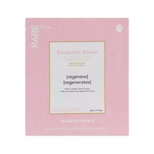 Rare Paris Exception Rosee Regenerating Face Mask – Відновлююча тканинна маска для обличчя "Рожеве вилучення", 23 мл