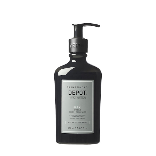 DEPOT No. 801 Daily Skin Cleanser – Очищаючий гель для обличчя та шиї для щоденного застосування, 200 мл