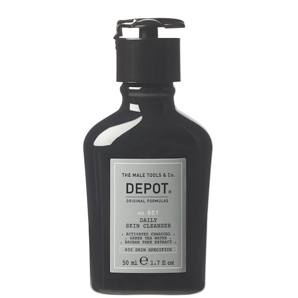 DEPOT No. 801 Daily Skin Cleanser – Очищающий гель для лица и шеи для ежедневного применения, 50 мл