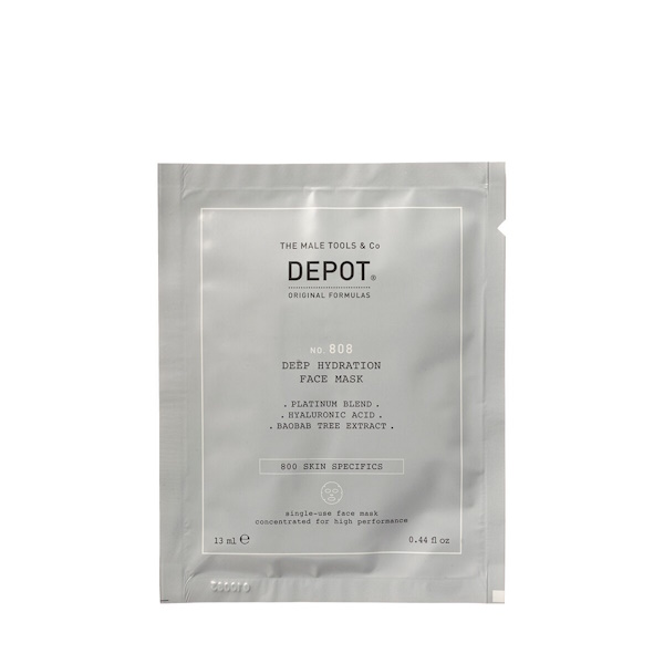 DEPOT No. 808 Deep Hydration Face Mask – Маска для відновлення та зволоження обличчя та шиї №12, 13 мл