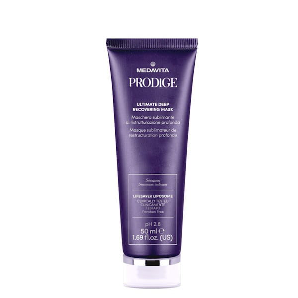 Medavita Prodige Ultimate Deep Recovering Mask – Восстанавливающая маска для поврежденных волос, 50 мл