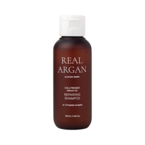 Rated Green Real Argan Repairing Shampoo – Відновлюючий шампунь з аргановим маслом, 100 мл