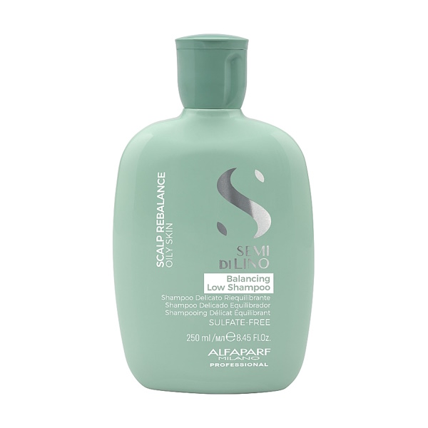 Alfaparf Semi Di Lino Scalp Rebalance Balancing Low Shampoo - Шампунь для жирної шкіри голови, 250 мл