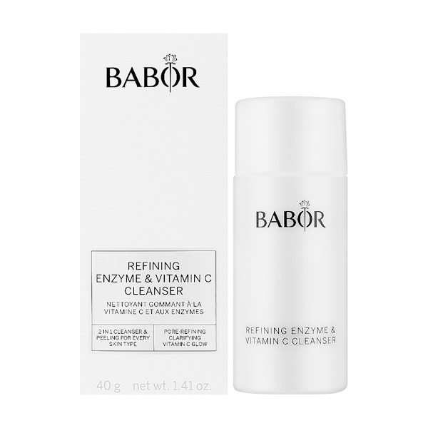 Babor CLEANSING Refining Enzyme & Vitamin C Cleanser – Очищающая ферментная пудра с витамином С, 40 гр