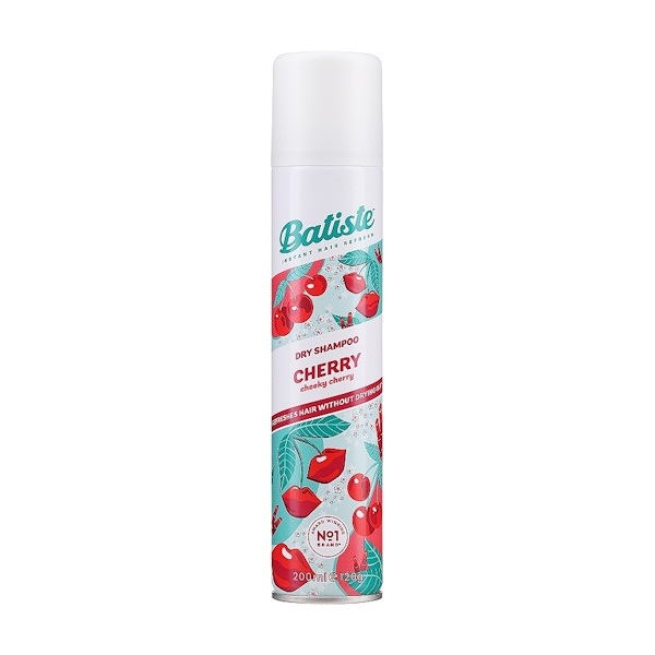 Batiste Dry Shampoo Fruity & Cherry - Сухий шампунь з ароматом вишні, 200 мл