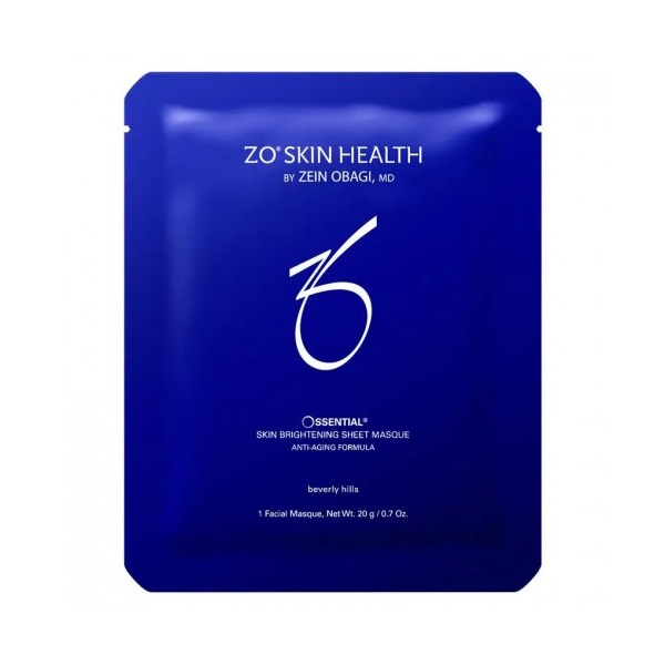 ZO Skin Health Skin Brightening Sheet Masque – Тканевая маска для осветления кожи лица, 50 шт