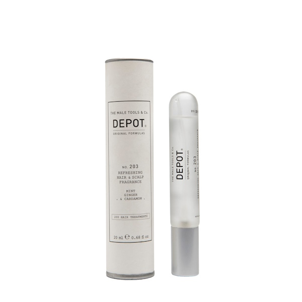 DEPOT No. 203 Refreshing Hair & Scalp Fragrance – Спрей для волос и кожи головы, 20 мл