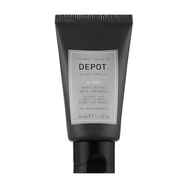 DEPOT No. 802 Exfoliating Skin Cleanser – Очищающее средство для лица и шеи, 50 мл