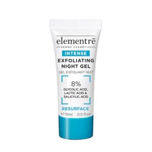Elementre Intense Exfoliating Night Gel 8% Glycolic, Lactic, Salicylic Acids – Ночной гель-эксфолиант, 15 мл