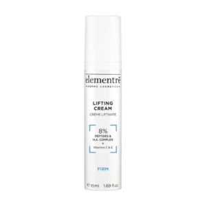 Elementre Lifting Cream 8% Peptides & Hyaluronic Acid – Ліфтинговий крем для обличчя, 15 мл