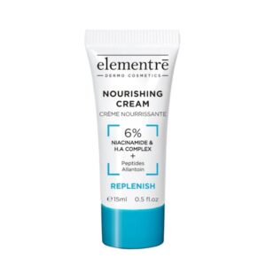 Elementre Nourishing Cream 6% Niacinamide & Hyaluronic Acid – Поживний зволожуючий крем для обличчя, 15 мл