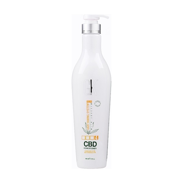 GKhair CBD Vegan Conditioner – Зволожуючий кондиціонер для волосся з веганським протеїном, 650 мл