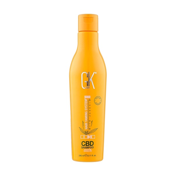 GKhair СВD Vegan Shampoo – Увлажняющий шампунь для волос с веганским протеином, 240 мл