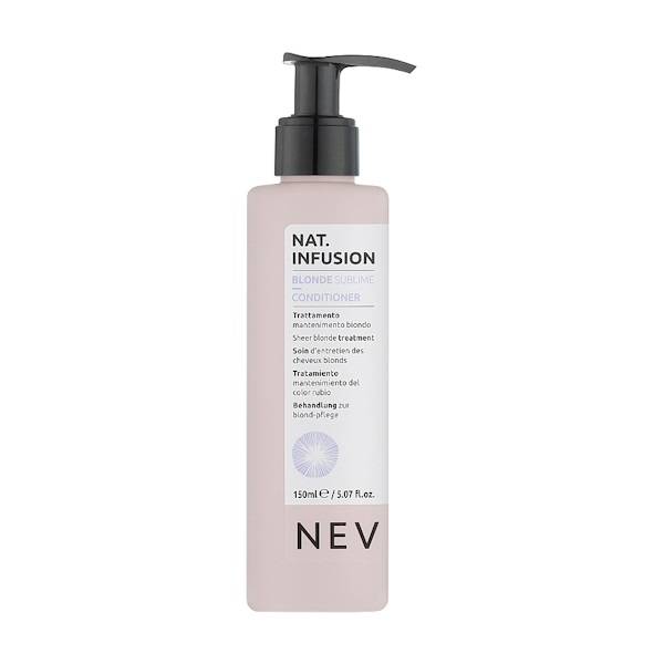 Nevitaly Blonde Sublime Conditioner – Крем-ополіскувач для нейтралізації жовтих відтінків на волоссі, 150 мл