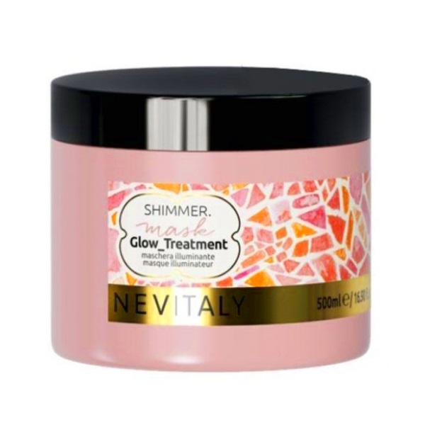 Nevitaly Glow Treatment Mask – Маска для гладкости и восстановления волос, 500 мл