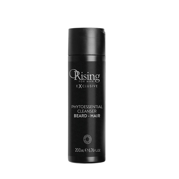 Orising For Man Exclusive Phytoessential Cleanser Beard-Hair – Фітоесенціальний засіб для очищення бороди та обличчя, 200 мл