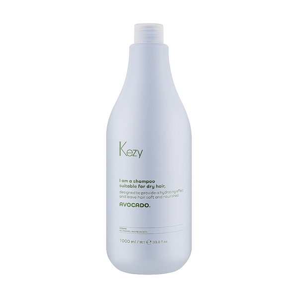 Kezy Avocado Shampoo – Шампунь для сухого волосся, 1000 мл