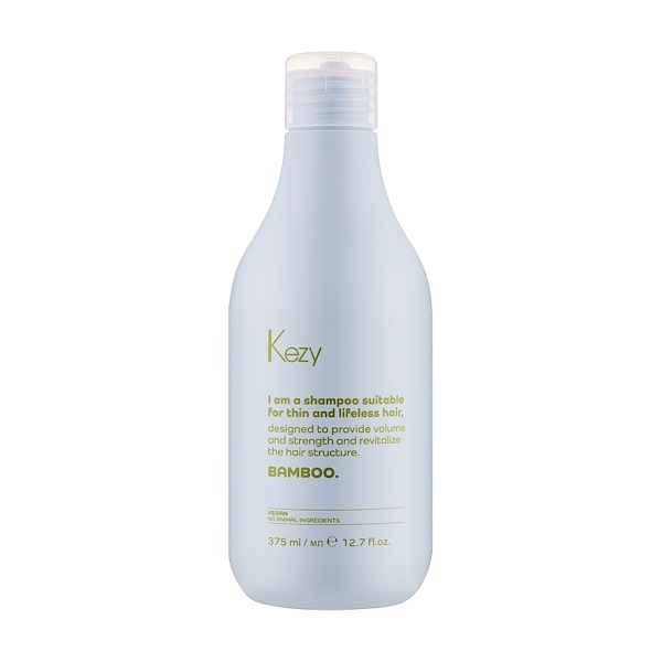 Kezy Bamboo Shampoo – Шампунь для об'єму тонкого волосся, 375 мл