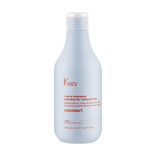 Kezy Coconut Shampoo – Шампунь для окрашенных волос, 375 мл
