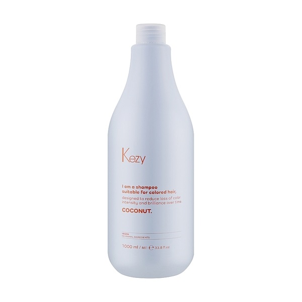 Kezy Coconut Shampoo – Шампунь для окрашенных волос, 1000 мл