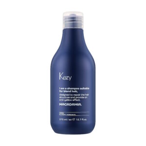 Kezy Macadamia Anti-Yellow Shampoo – Шампунь против желтизны для светлых волос, 375 мл