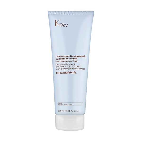 Kezy Macadamia Mask – Маска для ослабленных и поврежденных волос, 250 мл