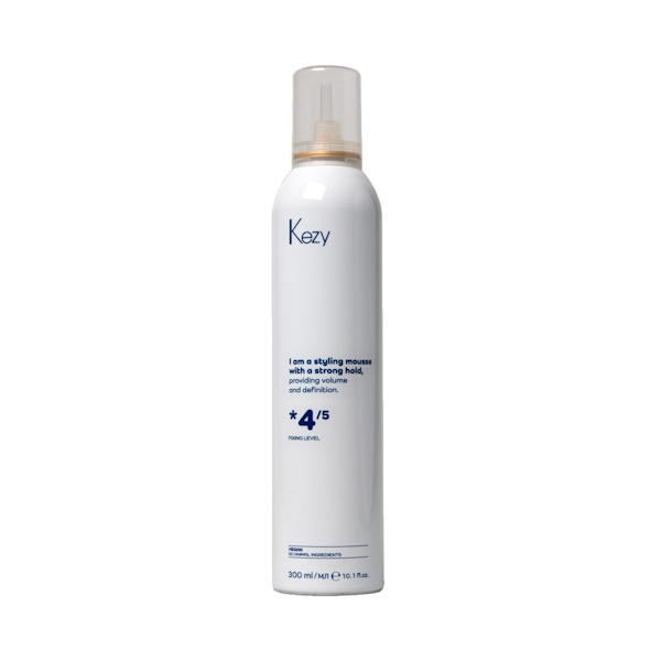 Kezy Volumizing Strong Mousse – Мус сильної фіксації для об'єму волосся, 300 мл