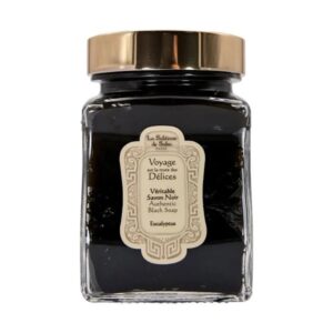 La Sultane de Saba Real Black Soap With Eucalyptus Essential Oil – Черное мыло с эвкалиптом, 300 мл